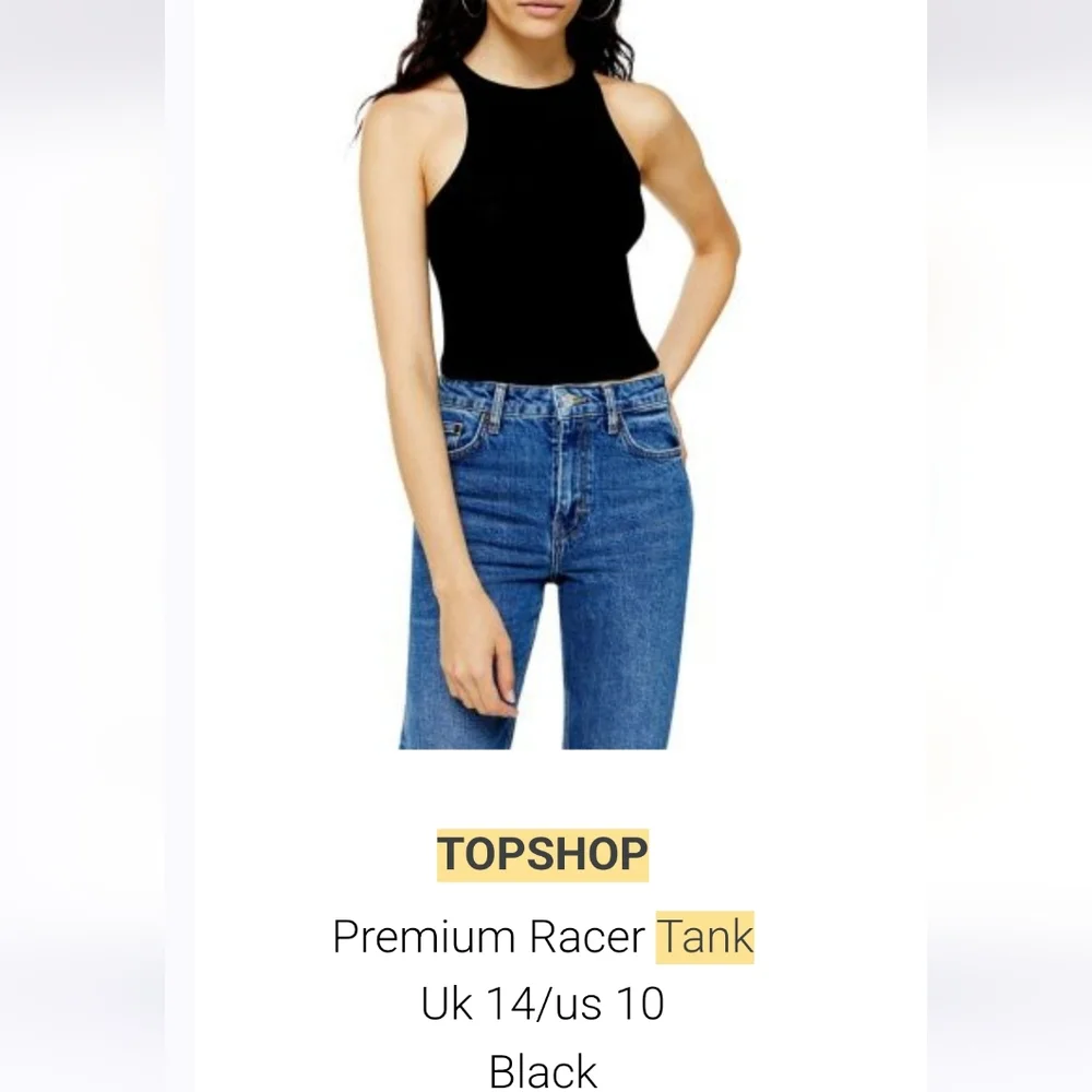 TOPSHOP Tank - Picture 7 of 7